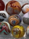 Vintage Shooter Marbles Lot-  70 -  95 - Jabo Swirls- L240