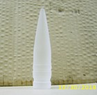 30mm Replica Projectile  Machined Clear Plastic  Authentic Size A-10  Frosted