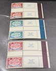 Israel Scott  10c-14c 1948 New Year Vertical Gutter Pairs With Tabs Mnh  