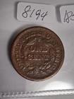 1851 Braided Hair Large Cent - Please Note Surface Details On Bothn Sides -