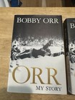 Bobby Orr Signed Boston Bruins  orr My Story  Soft Cover   Hardcover Books Bc1e