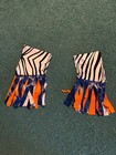 Funky Pro Wrestling Large Orange Colorful Tights Drawstring   Wrist Ring Worn