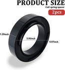 2pcs Heavy Duty Coil Spring Spacer 1 Inch Lift For Car Springs Top Bottom