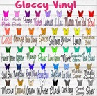 Monogram Name Initial Vinyl Decal Sticker For Your Tumbler Rambler Yeti Cup Mug