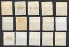 Sarawak 1947 Sg150-64 Mint Hinged Part Set  One Stamp Missing  Crown Colony O p 