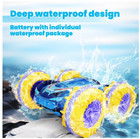 Sunjom Water And Land Amphibious Gesture Remote Control 4wd Rc Toy Stunt Car