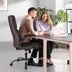 Executive Office Chair     Ergonomic Adjustable Computer Desk Chairs With High Bac