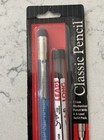 Vtg 1991 Scripto Classic Long Lead Pencil   Lead Pack  Nos Blue Clear Rare New