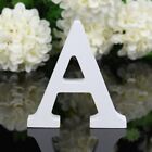 Wood Wooden Letters White Alphabet Wedding Birthday Party Home Decorations