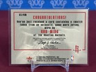2004-05 Nba Hoops Basketball Yao Ming Great Shots Game Worn Jersey Card Rockets