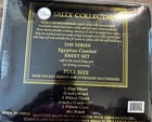 Sally Linen Collection 2100 Egyptian Comfort Sheet Set Full Size Black New
