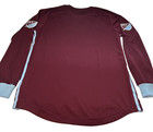 Adidas Authentic Mls Long Sleeve Team Jersey Colorado Rapids Burgundy Men s L