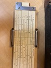 Vintage Dietzgen Co Slide Rule Model 1732 Usa Decimal Trig Type Log Leather Case
