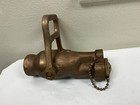 Akron Fire Hose Water Fog   Stream Nozzle -brass 1-1 2  4an Navy  2074 Complete