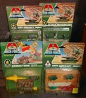 Vintage 1989 Kenner Mega Force Triax And V-rocs 6pc Lot