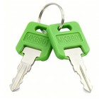 Mk9901 Rv Keys 6601  2 Pack      Rv Camper Replacement Key And Green Master Key