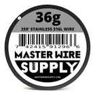 Stainless Steel 316l - 250ft - 36 Gauge Wire 36g - 0 127mm - 0 005in - Master Wi