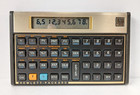 Vintage 1981 Hewlett-packard Hp-12c Financial Calculator   Case  Batteries Clean