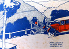 Vintage 1920s Standard Oil Road Map Maryland Virginia Wv Nc Sc Dc Gas Station