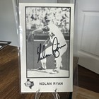 Nolan Ryan B w Photo Card Texas Rangers Signed No Coa Hand Autographed Auto