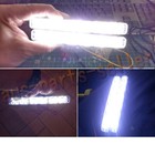 2x 6 Led Super White High Power Car Drl Daytime Running Light Fog Lamp Universal