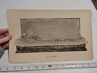 Vintage United States Casket Co Scottdale Pa Funeral Salesman Sample Photo 14oak