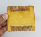 Antique Rare Berber Moroccan Handmade Collectable Ethnic Jewelry Hair Horn Comb