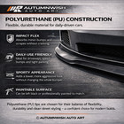 For 13-15 Honda Accord 4dr Jdm Md Style Front Bumper Lip Spoiler Chrome Molding