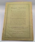 Antique Book A Manual Of Family Sewing Machines Singer 1926