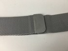 Platinum Magnetic Milanese Steel Band For Apple Watch 8 7 45mm 44mm 42mm Silver