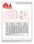1 2  Sae Extra Thick Flat Washers Grade 8 Steel Zinc Yellow  pick Quantity 
