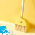 Small Yellow Duck Broom Cartoon Toddler Broom Kids Children Broom Lightweight Ho