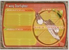     star Wars Starship Battles 29 60 Y-wing Starfighter  common  Card Only