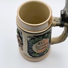 Vintage 1970s Hand-painted German Beer Stein W  Pewter Lid Made In West Germany