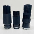 Lot Of 6 Assorted Zoom   Telephoto Camera Lenses