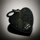 Vintage Disney Mickey Minnie Enamel Valentine Heart Pendant Jewelry