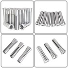 23 Pcs R8 Collet Set Fractional 1 16  To 3 4  High Precision For Bridgeport
