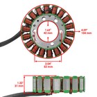 Stator   Regulator For Yamaha Xv1700at Road Star 1700 Silverado 05-07   Gasket