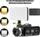 Video Camera Camcorder 4k 48mp 3 0 Inch Ips Vlogging Camera For Youtube