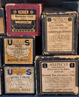 Lot Of 25 Antique Player Piano Rolls  Duo-art  Ampico  Qrs  Imperial 1910s-1920s