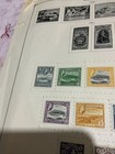 Antigua-1951-partial Set Of 9-stamps Qeii 1c To 24c On  Album Page-mh 69