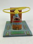 Vintage Tin Litho Kokyu  Heli Port Set-mechanical Wind Up Working 1950   s