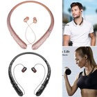Wireless Headphone Earbuds Sport Neckband Bluetooth Headset Hd Stereo Sweatproof