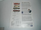 Original 1975 Ford Pinto Sales Brochure With 2 Door  3 Door Runabout  Wagon Nos