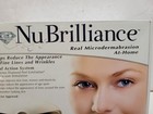 Nubrilliance Professional In-home Microdermabrasion Kit Dual Action No Filters