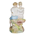 Antique Vion   Baury Bisque Porcelain Sculpture Courting Couple French Statue