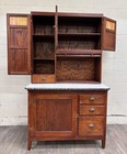 Antique Early 20th Century Hoosier Style Kitchen Cabinet