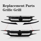 Front Grille Grill Compatible With Honda Civic Type R Style Glossy