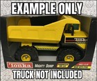 Stickers For Mighty Tonka Mighty Diesel Dump Truck Yellow 