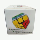 1pc Integear Magic Speed Cube  3x3x3 Inch Twist Puzzle Cube Toy Vivid Colors 